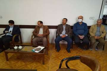 دیدار مدیر کل دامپزشکی استان خراسان رضوی با همکاران شبکه دامپزشکی شهرستان چناران به جهت معارفه رئیس 